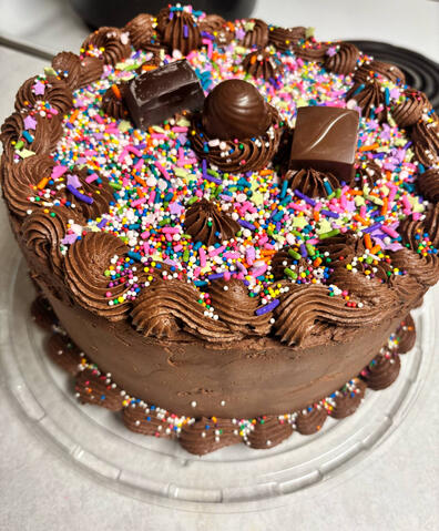 Chocolate layer cake