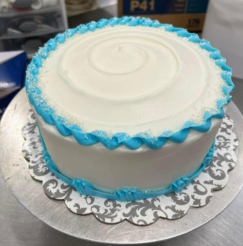 Baby shower cake base