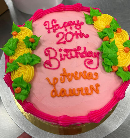 Floral cake