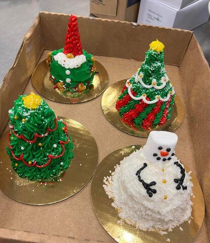 Character cupcakes