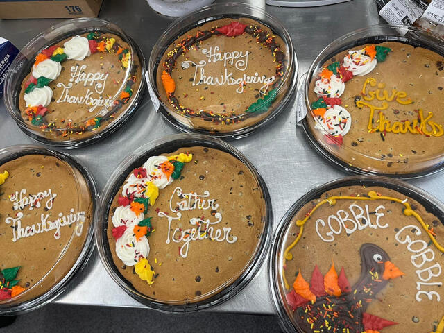 Thanksgiving cookies