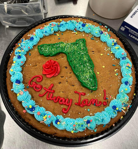 Hurricane Ian cookie