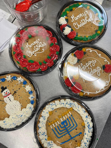 Holiday cookies