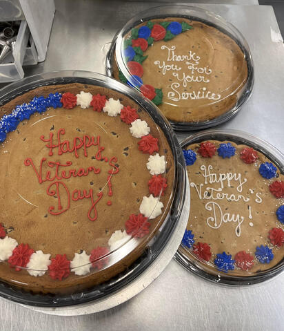 Veteran&#39;s Day cookies