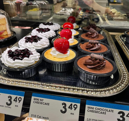 Mini cheesecakes
