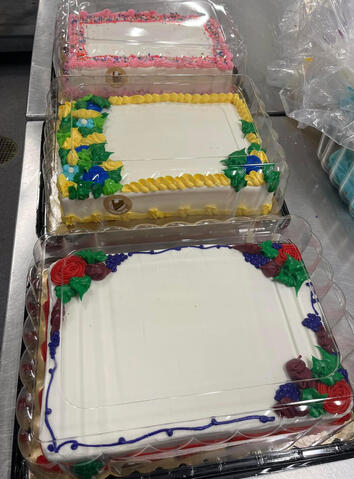 1/4 sheet cakes
