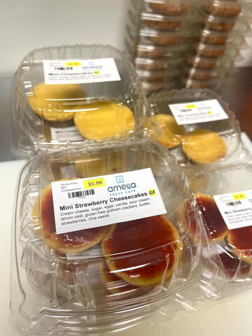 Gluten free cheesecakes
