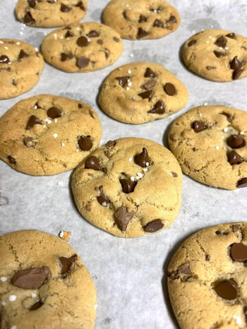 Bread flour chocolate chip cookies