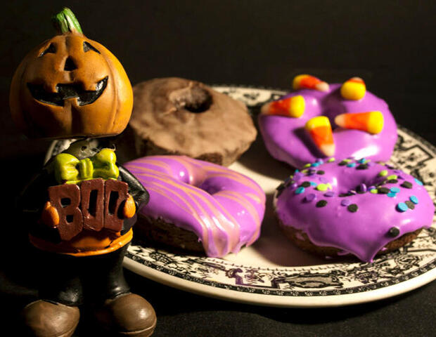 Halloween donuts
