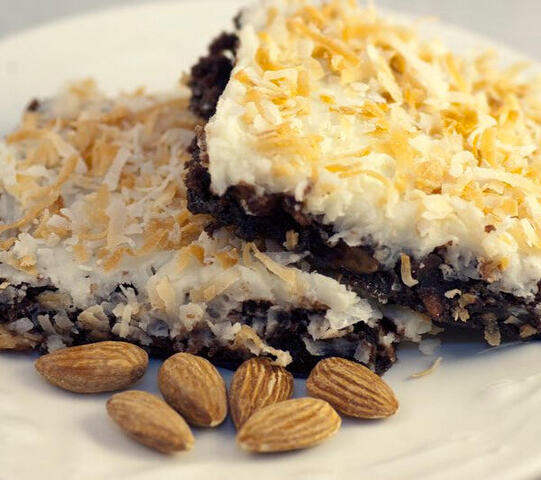 Almond Joy brownies