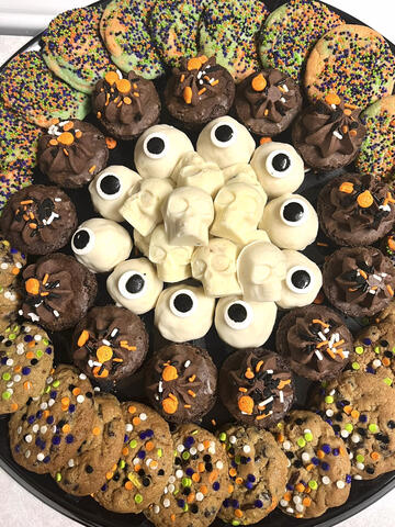Halloween dessert tray for my coworkers!