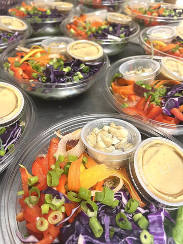 Thai salad bowls