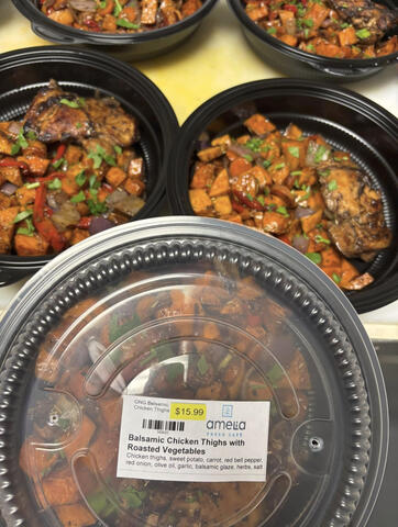 Balsamic chicken thighs