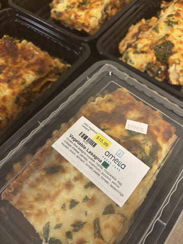 Vegetable lasagna